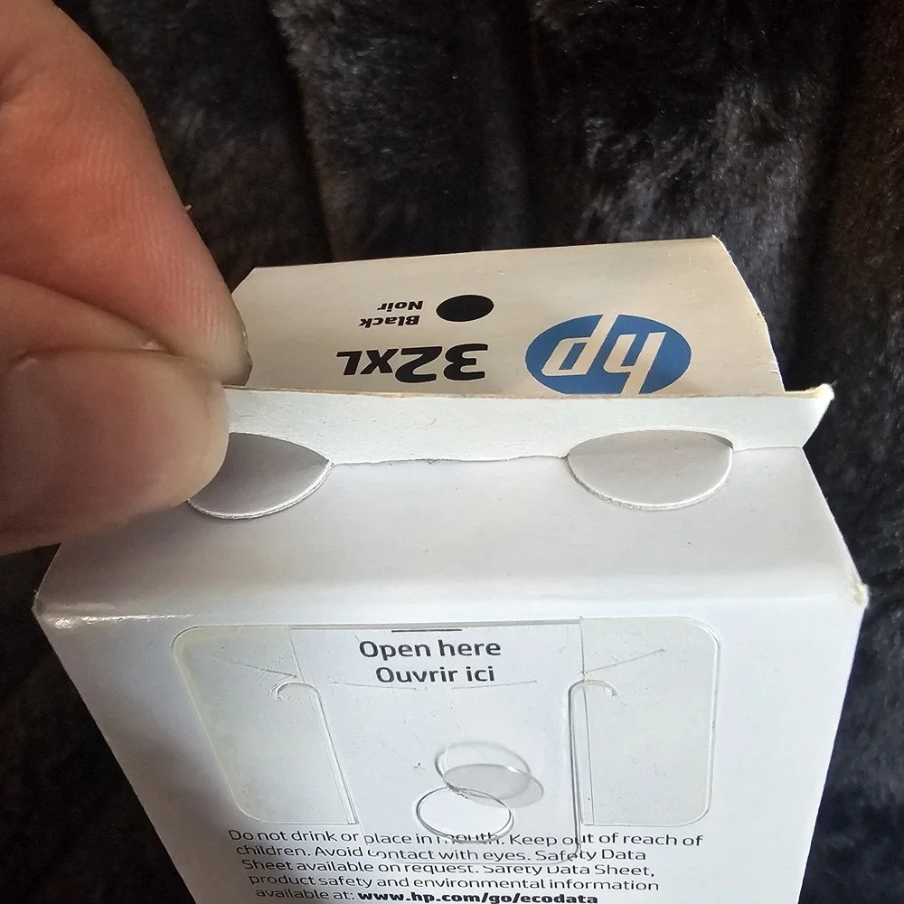 SEALED NEW HP 32XL Black Ink Bottle Exp 3/2026 Original OEM